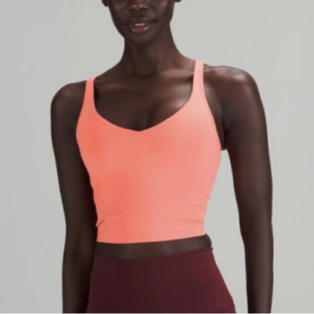 Raspberry Cream Lululemon Athletica Align Tank Top
